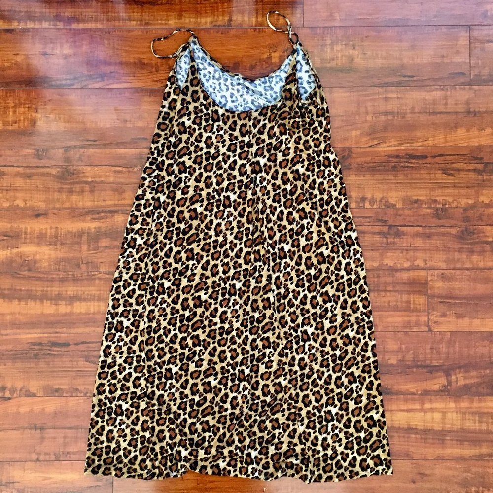 Natori Leopard Print Longer-Length Chemise Nightg… - image 5